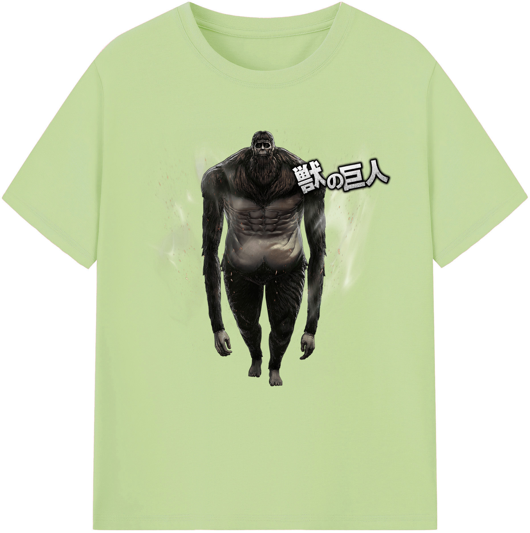 （画像用） 進撃の巨人 Attack on Titan 綿100％半袖Tシャツ（フロントプリント）